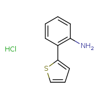 2-(thiophen-2-yl)aniline hydrochloride