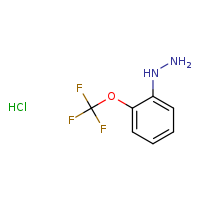 [2-(trifluoromethoxy)phenyl]hydrazine hydrochloride