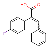 (2Z)-2-(4-iodophenyl)-3-phenylprop-2-enoic acid