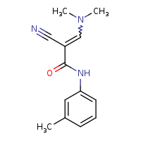 (2Z)-2-cyano-3-(dimethylamino)-N-(3-methylphenyl)prop-2-enamide