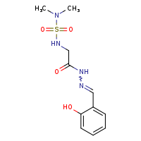 2-[(Z)-({2-[(dimethylsulfamoyl)amino]acetamido}imino)methyl]phenol