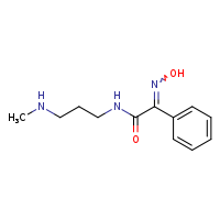 (2Z)-2-(N-hydroxyimino)-N-[3-(methylamino)propyl]-2-phenylacetamide