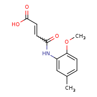 (2Z)-3-[(2-methoxy-5-methylphenyl)carbamoyl]prop-2-enoic acid