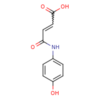 (2Z)-3-[(4-hydroxyphenyl)carbamoyl]prop-2-enoic acid