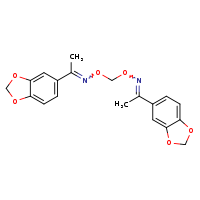 (2Z,7E)-2,8-bis(2H-1,3-benzodioxol-5-yl)-4,6-dioxa-3,7-diazanona-2,7-diene