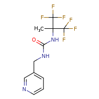 3-(1,1,1,3,3,3-hexafluoro-2-methylpropan-2-yl)-1-(pyridin-3-ylmethyl)urea