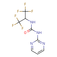 3-(1,1,1,3,3,3-hexafluoropropan-2-yl)-1-(pyrimidin-2-yl)urea