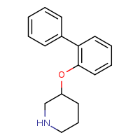 3-{[1,1'-biphenyl]-2-yloxy}piperidine