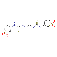 3-(1,1-dioxo-1??-thiolan-3-yl)-1-(2-{[(1,1-dioxo-1??-thiolan-3-yl)carbamothioyl]amino}ethyl)thiourea