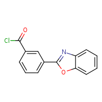 3-(1,3-benzoxazol-2-yl)benzoyl chloride