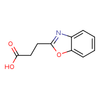3-(1,3-benzoxazol-2-yl)propanoic acid