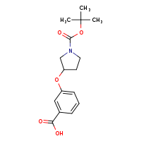 3-{[1-(tert-butoxycarbonyl)pyrrolidin-3-yl]oxy}benzoic acid