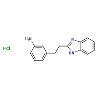 3-[2-(1H-1,3-benzodiazol-2-yl)ethyl]aniline hydrochloride