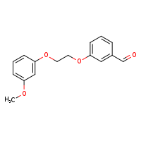 3-[2-(3-methoxyphenoxy)ethoxy]benzaldehyde