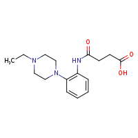 3-{[2-(4-ethylpiperazin-1-yl)phenyl]carbamoyl}propanoic acid