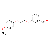 3-[2-(4-methoxyphenoxy)ethoxy]benzaldehyde