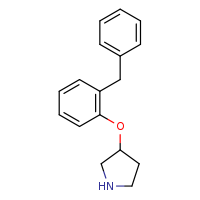 3-(2-benzylphenoxy)pyrrolidine