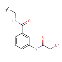 3-(2-bromoacetamido)-N-ethylbenzamide