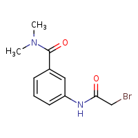 3-(2-bromoacetamido)-N,N-dimethylbenzamide