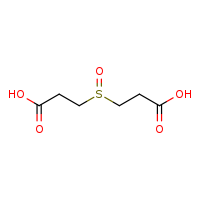 3-(2-carboxyethanesulfinyl)propanoic acid