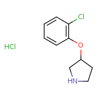 3-(2-chlorophenoxy)pyrrolidine hydrochloride
