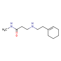 3-{[2-(cyclohex-1-en-1-yl)ethyl]amino}-N-methylpropanamide