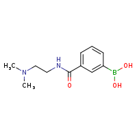 3-{[2-(dimethylamino)ethyl]carbamoyl}phenylboronic acid