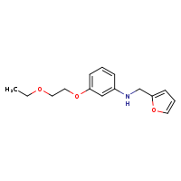 3-(2-ethoxyethoxy)-N-(furan-2-ylmethyl)aniline