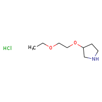 3-(2-ethoxyethoxy)pyrrolidine hydrochloride
