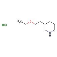 3-(2-ethoxyethyl)piperidine hydrochloride