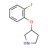 3-(2-fluorophenoxy)pyrrolidine