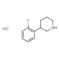 3-(2-fluorophenyl)piperidine hydrochloride