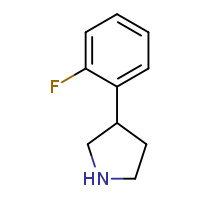 3-(2-fluorophenyl)pyrrolidine