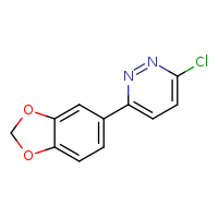 3-(2H-1,3-benzodioxol-5-yl)-6-chloropyridazine