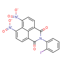 3-(2-iodophenyl)-8,10-dinitro-3-azatricyclo[7.3.1.0?,¹³]trideca-1(13),5,7,9,11-pentaene-2,4-dione