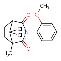 3-(2-methoxyphenyl)-1,8,8-trimethyl-3-azabicyclo[3.2.1]octane-2,4-dione