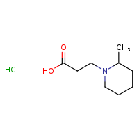 3-(2-methylpiperidin-1-yl)propanoic acid hydrochloride