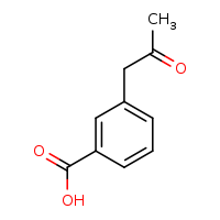 3-(2-oxopropyl)benzoic acid