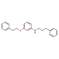 3-(2-phenylethoxy)-N-(3-phenylpropyl)aniline