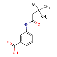 3-(3,3-dimethylbutanamido)benzoic acid