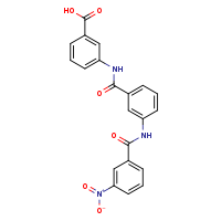 3-[3-(3-nitrobenzamido)benzamido]benzoic acid