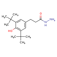 3-(3,5-di-tert-butyl-4-hydroxyphenyl)propanehydrazide