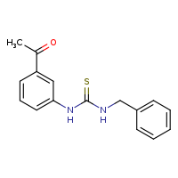 3-(3-acetylphenyl)-1-benzylthiourea