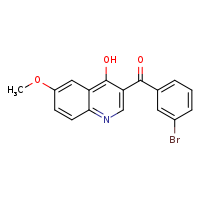 3-(3-bromobenzoyl)-6-methoxyquinolin-4-ol