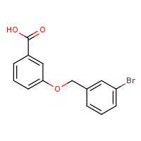 3-[(3-bromophenyl)methoxy]benzoic acid