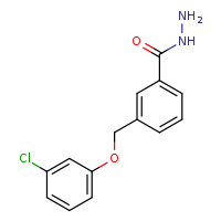 3-(3-chlorophenoxymethyl)benzohydrazide