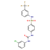 3-(3-chlorophenyl)-1-(4-{[3-(trifluoromethyl)phenyl]sulfamoyl}phenyl)urea