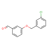 3-[(3-chlorophenyl)methoxy]benzaldehyde