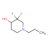 3,3-difluoro-1-propylpiperidin-4-ol