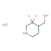 (3,3-difluoropiperidin-4-yl)methanol hydrochloride